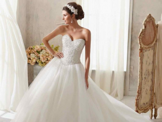 Robe de mari&eacute;e Morilee cr&eacute;ation