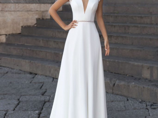 Monica Loretti robe de mari&eacute;e chic