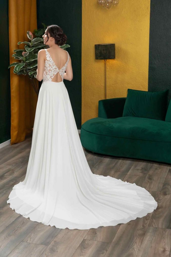 DANA BACK robe de mariée Maxims Paris